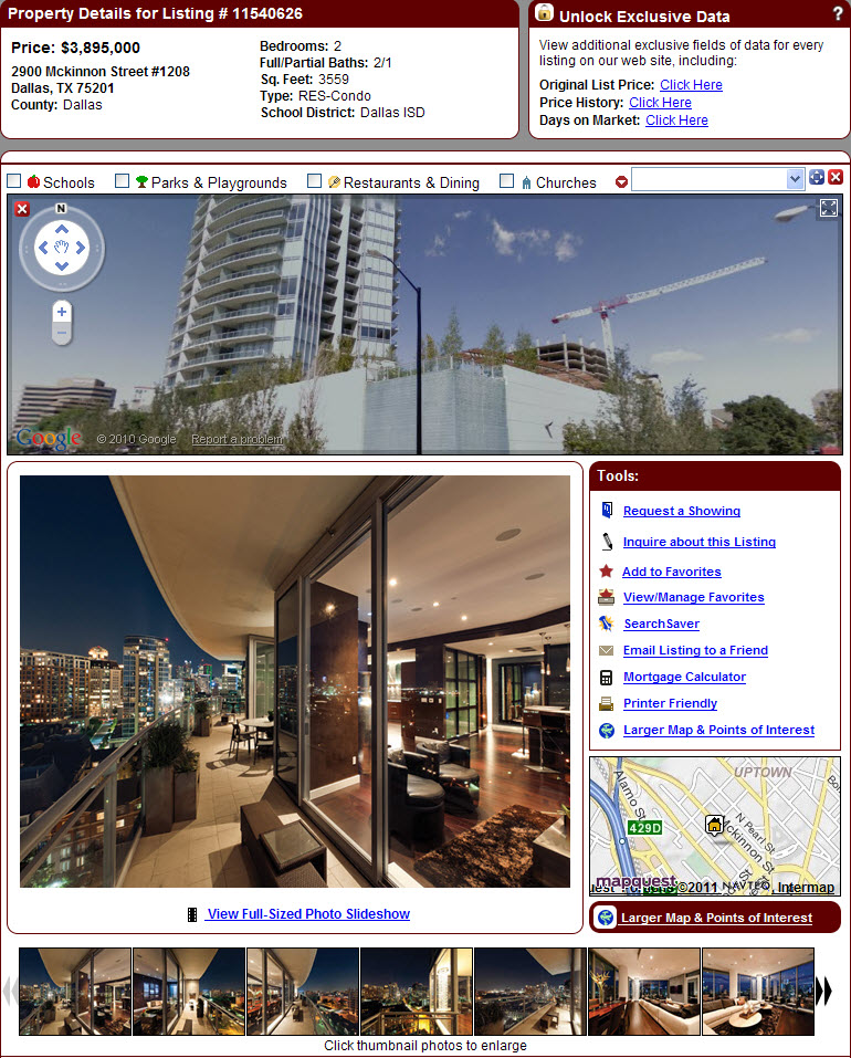 Dallas Real Estate MLS Search